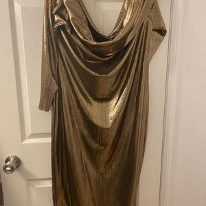 Brand new beautiful gold drees, perfect for any special occasion